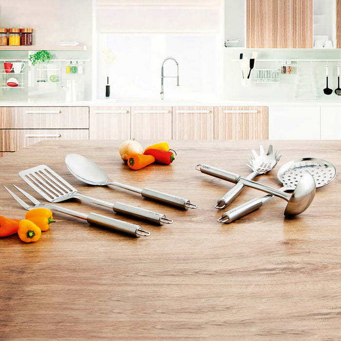 Spatulă Quid Kitchen Renova Oțel Metal 33,5 x 7,5 x 3,5 cm (12 Unități) (Pack 12x)