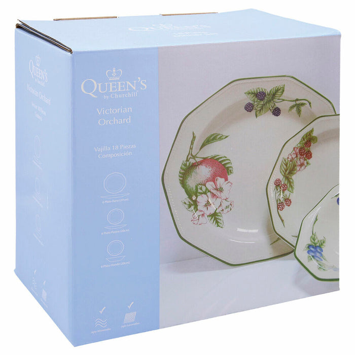 Veselă Churchill Victorian Orchard Ceramică Čínské nádobí 18 Piese