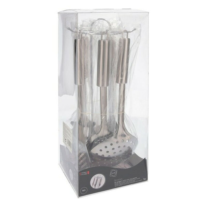 Set de Linguri Quid Brassia Metal Oțel (5 Unități)