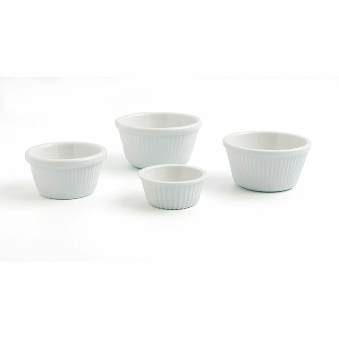 Castron Quid Professional Ramekin Alb Plastic (8,5 x 8,5 x 4,5 cm) (24 Unități)