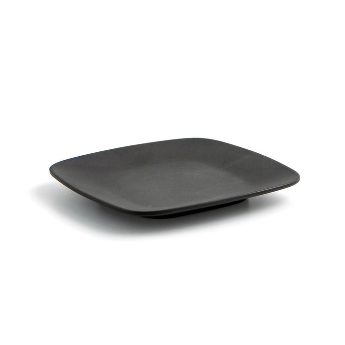 Farfurie Quid Select Negru Plastic Melamina 14,3 x 1,5 cm (12 Unități) (Pack 12x)