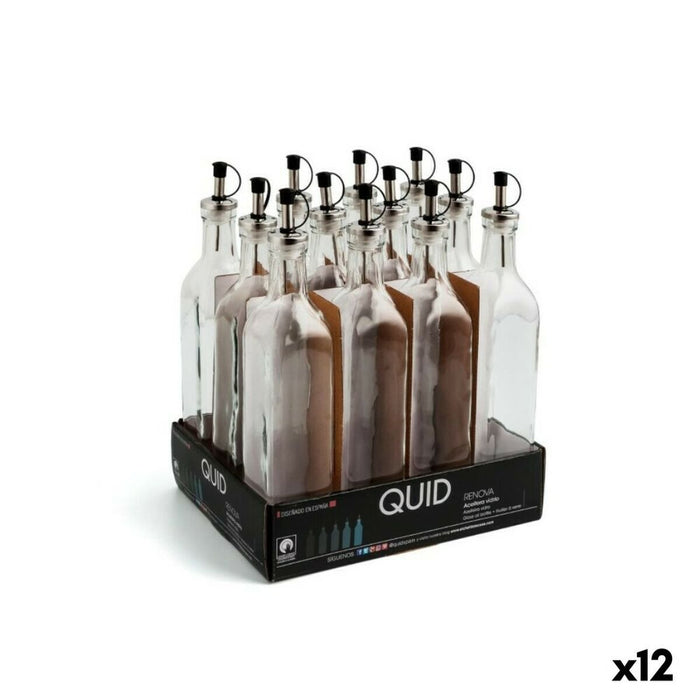 Dispenser pentru Ulei Quid Renova Transparent Sticlă 250 ml (12 Unități) (Pack 12x)