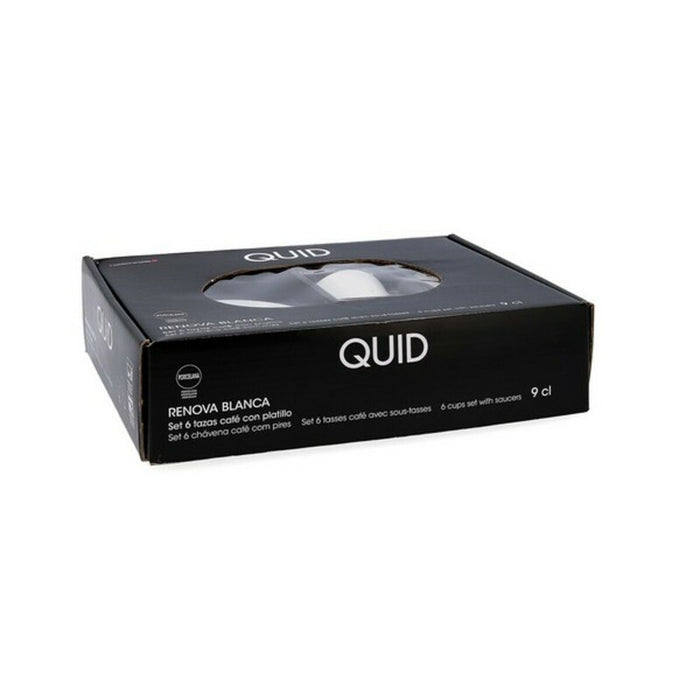 Set de Căni de Cafea Quid Revova (12 pcs) 9 cl