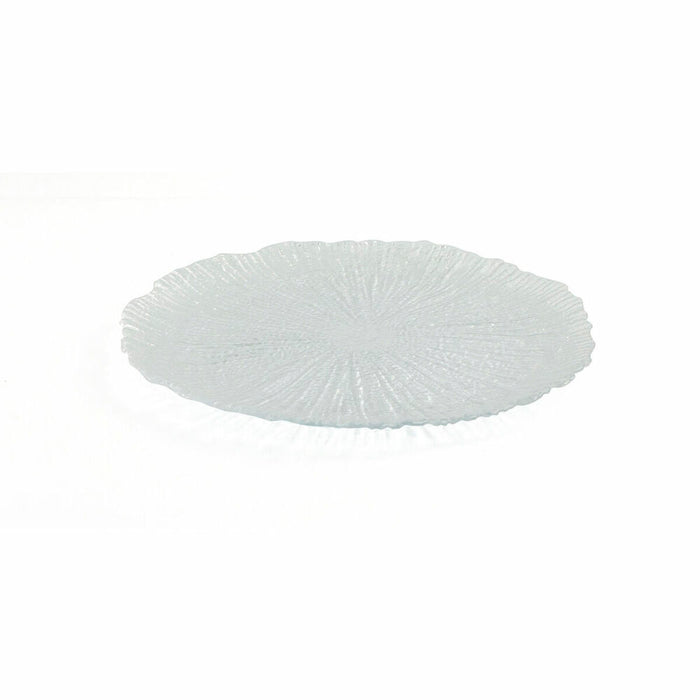 Platou Plat Quid Mar De Viento Transparent Sticlă Ø 28 cm (6 Unități) (Pack 6x)