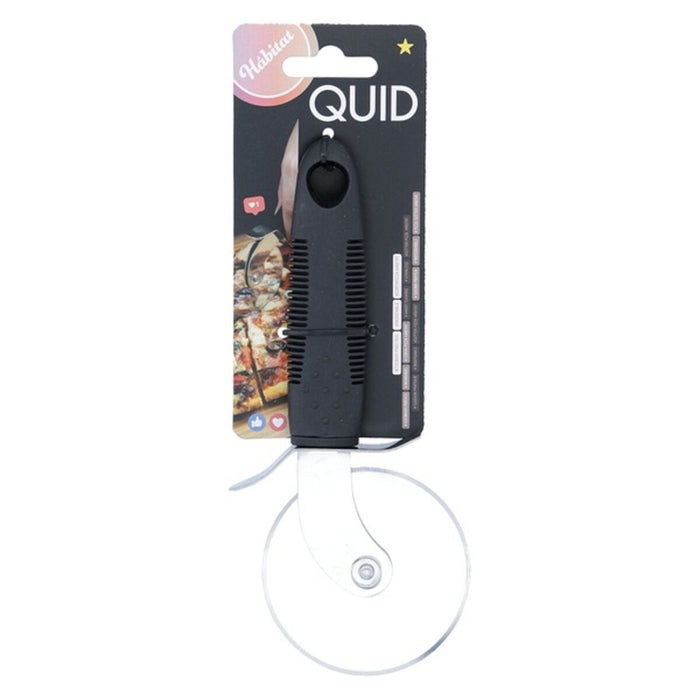 Tăietor de Pizza Quid HÁBITAT Negru Metal 23 x 9 x 3 cm
