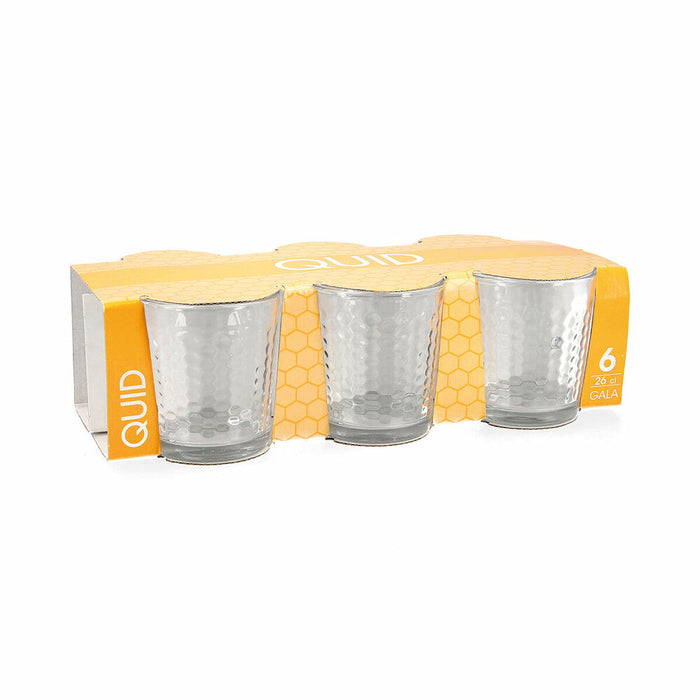 Set de pahare Quid Gala Transparent Sticlă 6 Piese 260 ml