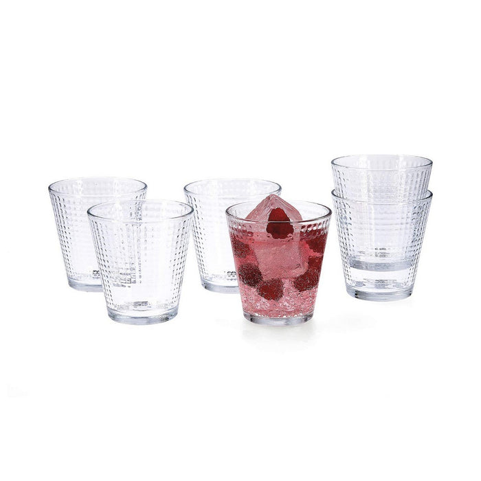 Set de pahare Quid Lina Transparent Sticlă 6 Piese 250 ml