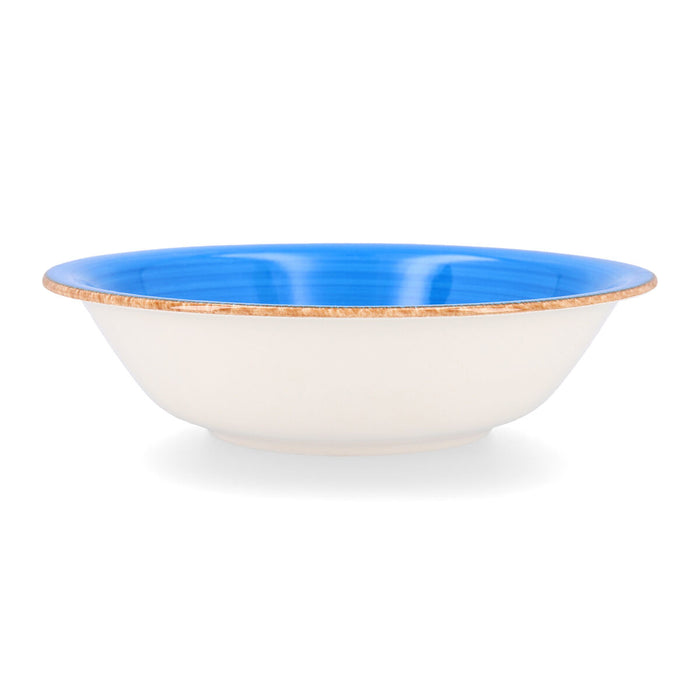 Salatieră Quid Vita Ceramică Albastru (23 cm) (Pack 6x)