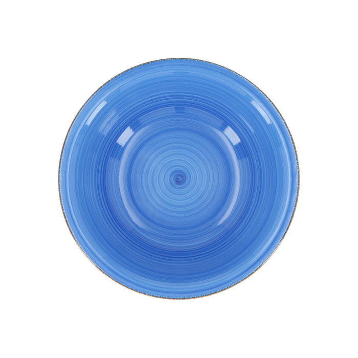 Salatieră Quid Vita Ceramică Albastru (23 cm) (Pack 6x)