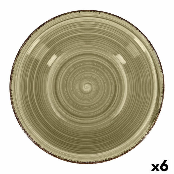 Salatieră Quid Vita Natura Ceramică Verde (6 Unități) (Pack 6x)