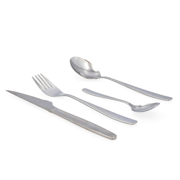 Tacâmuri Scola Metal Oțel Oțel inoxidabil (24 pcs)