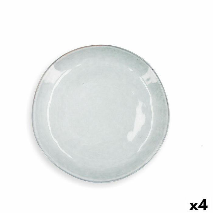 Platou Plat Quid Boreal Albastru Ceramică 27 cm (4 Unități)