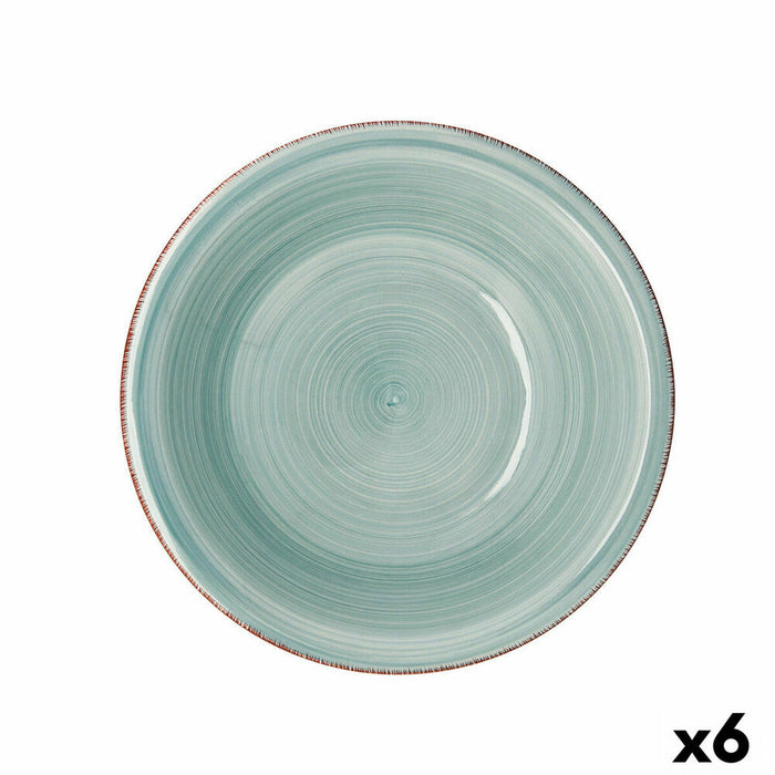 Salatieră Quid Vita Aqua Ceramică Albastru (6 Unități) (Pack 6x)