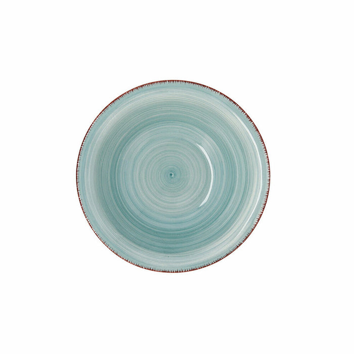 Bol Quid Vita Aqua Ceramică Albastru Ø 18 cm (6 Unități)