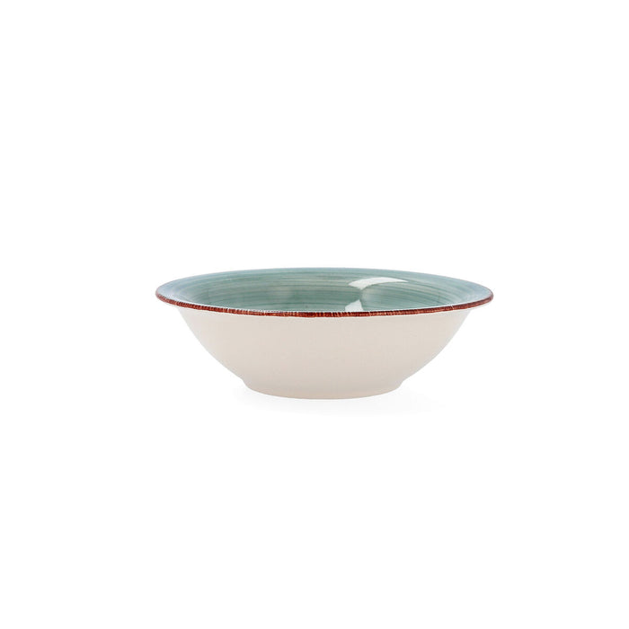 Bol Quid Vita Aqua Ceramică Albastru Ø 18 cm (6 Unități)
