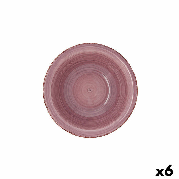 Bol Quid Peoni Vita Ceramică Roz (18 cm) (Pack 6x)