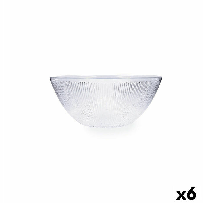 Tavă pentru gustari Quid Lonja Transparent Sticlă 6 Unități (Pack 6x)