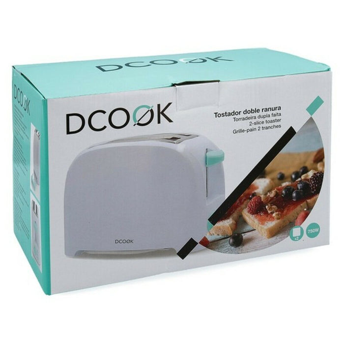 Prăjitor de Pâine Dcook Gallery Alb 750 W