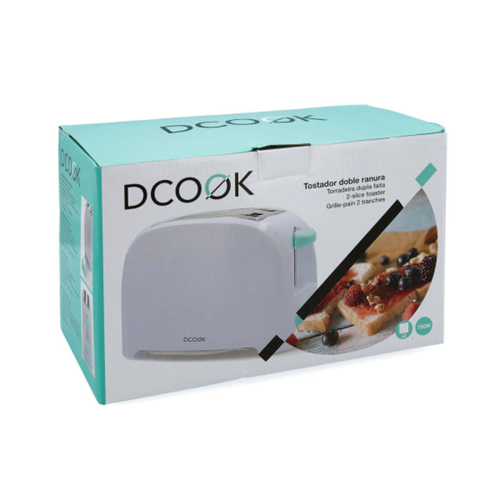 Prăjitor de Pâine Dcook Gallery Alb 750 W