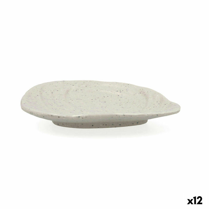 Platou Plat Bidasoa Ikonic Gri Plastic Melamina 16 x 12,7 x 2,3 cm (12 Unități) (Pack 12x)