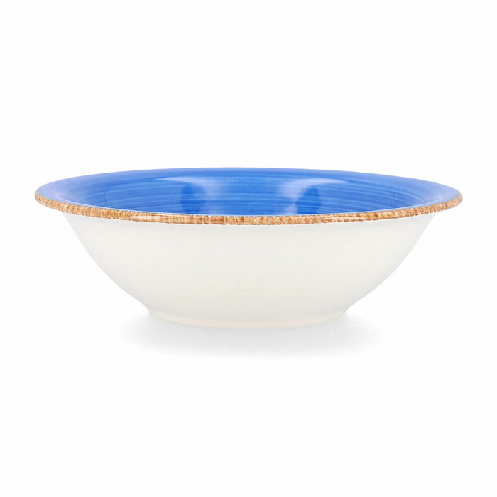 Bol Quid Vita Albastru Ceramică 6 Unități (18 cm)
