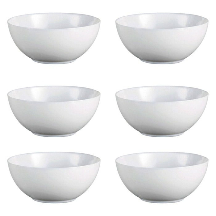 Set de boluri Luminarc Diwali Alb Sticlă (18 cm) (6 pcs)