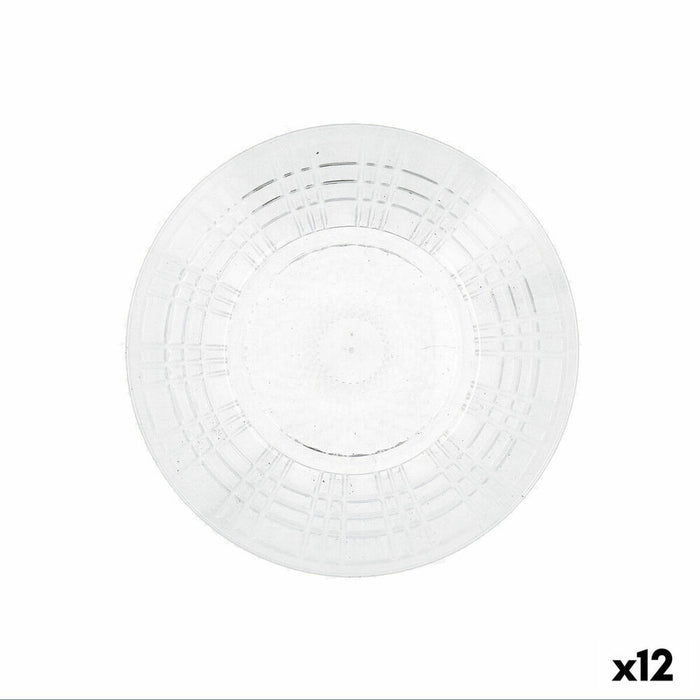 Farfurie pentru desert Quid Viba Transparent Plastic (12 Unități) (Pack 12x)