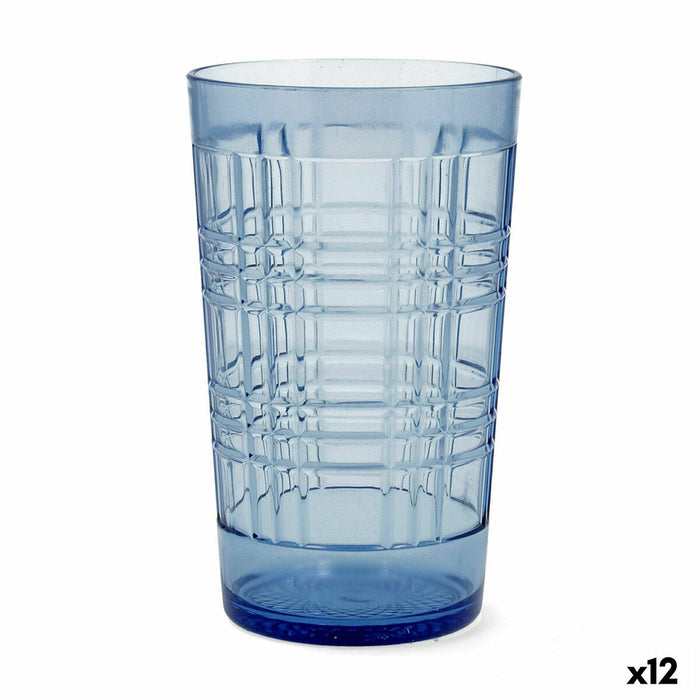 Pahar Quid Viba Albastru Plastic 650 ml (12 Unități) (Pack 12x)