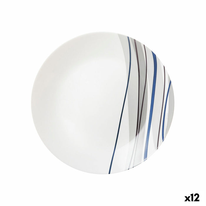 Farfurie pentru desert Arcopal Athenais Multicolor Sticlă Ø 18 cm (12 Unități)