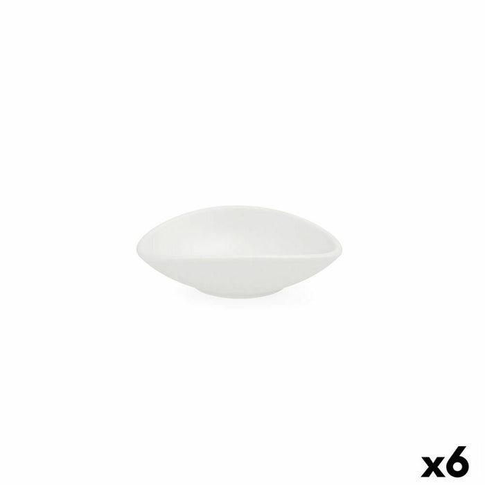 Castron Quid Select Alb Plastic 13 x 11 x 3,5 cm (6 Unități)
