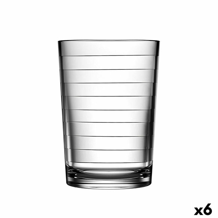 Pahar Quid Urban Transparent Sticlă 6 Unități 500 ml (Pack 6x)