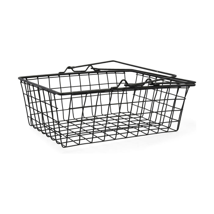 Coș din Sârmă Quid Metal Oțel (30 X 23 X 10,5 cm)