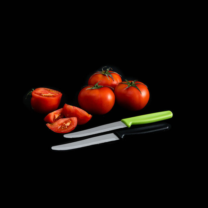 Cuțit cu lamă tip fierăstrău Quid Veggy Metal Bachelită 12 cm (Pack 24x)
