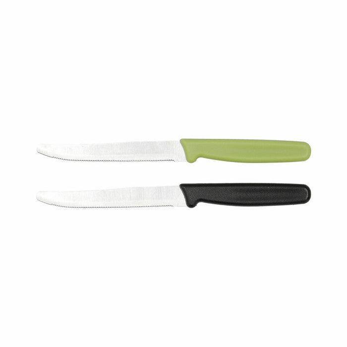 Cuțit cu lamă tip fierăstrău Quid Veggy Metal Bachelită 12 cm (Pack 24x)