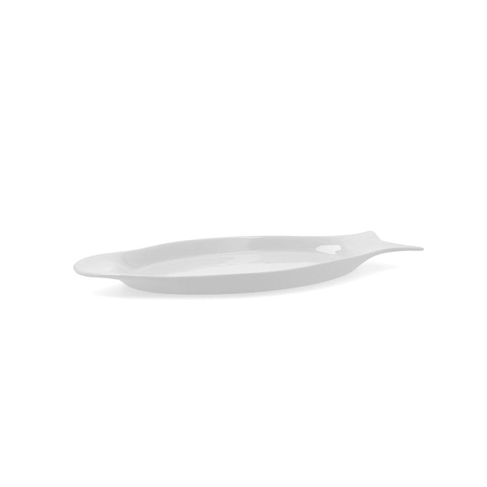 Platou pentru Servire Quid Gastro Ceramică Alb (32.5 x 15,5 x 2,5 cm) (Pack 6x)