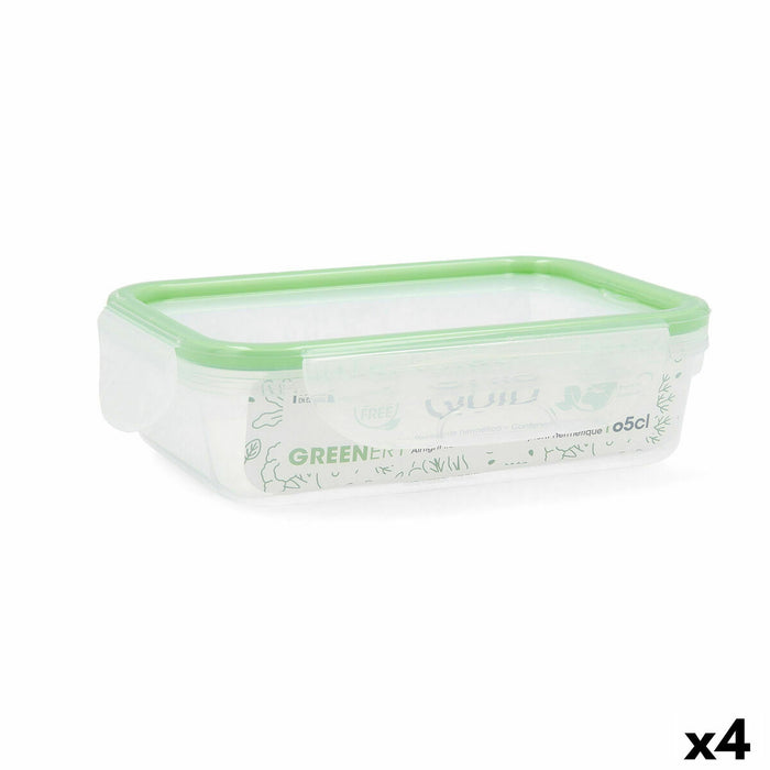 Cutie pentru Prânz Quid Greenery 650 ml (Pack 4x)