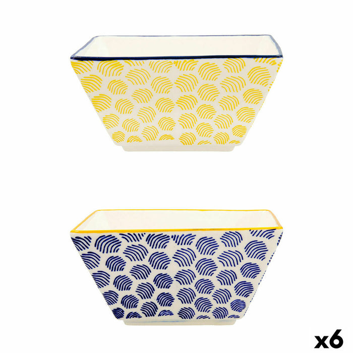 Bol Quid Pippa Ceramică Multicolor (14 cm) (Pack 6x)