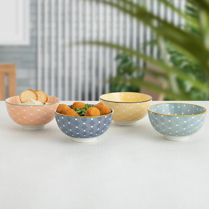 Bol Quid Pippa Ceramică Multicolor (11 cm) (Pack 24x)