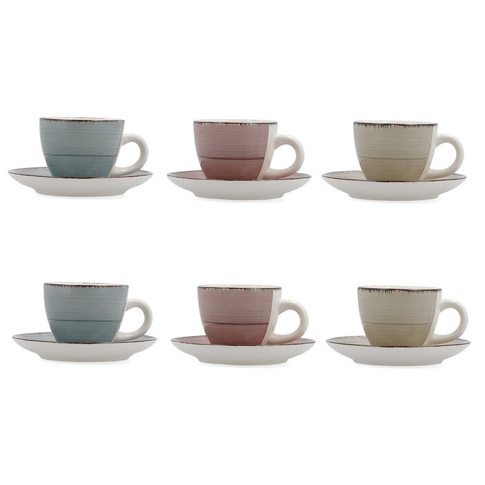 Set de Căni de Cafea Quid Vita Morning 12 Piese (90 ml)
