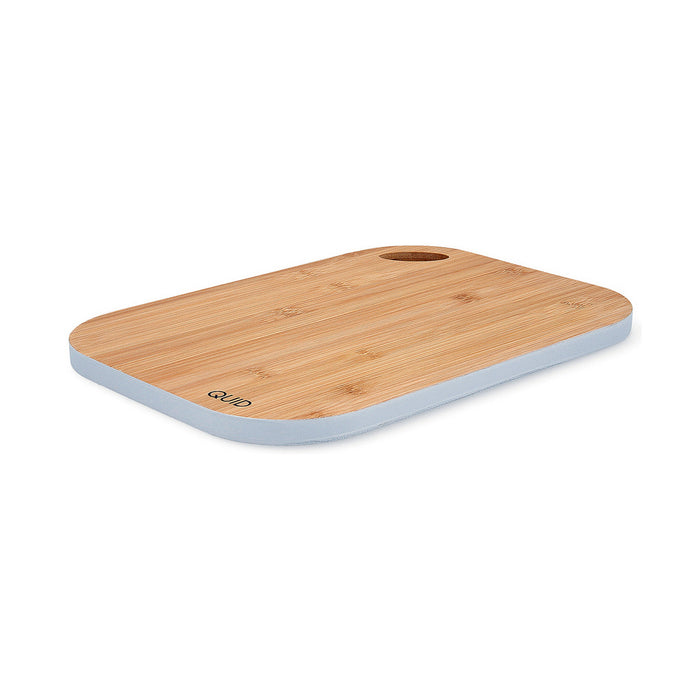 Planșetă de Bucătărie din Bambus Quid Albastru Lemn (33 x 23 x 1,5 cm)