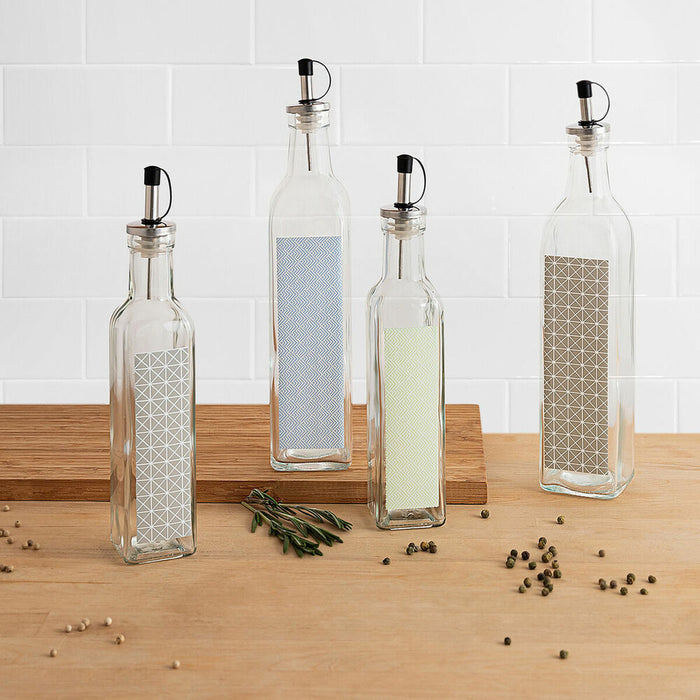 Dispenser pentru Ulei Quid Moss Albastru Sticlă (500 ml)