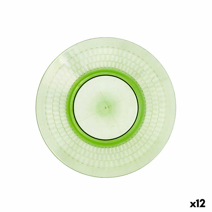 Farfurie pentru desert Quid Viba 20 cm Verde Plastic (12 Unități) (Pack 12x)