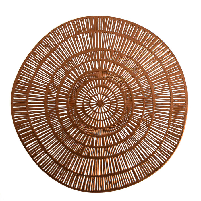 Suport pentru farfurii Quid Habitat Spirală Bronz 38 cm (Pack 12x)