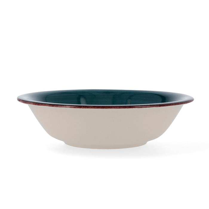 Salatieră Quid Zafiro Vita Ceramică Albastru (23 cm) (Pack 6x)