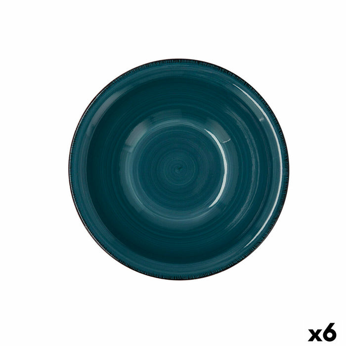 Bol Quid Vita Ceramică Albastru (18 cm) (Pack 6x)