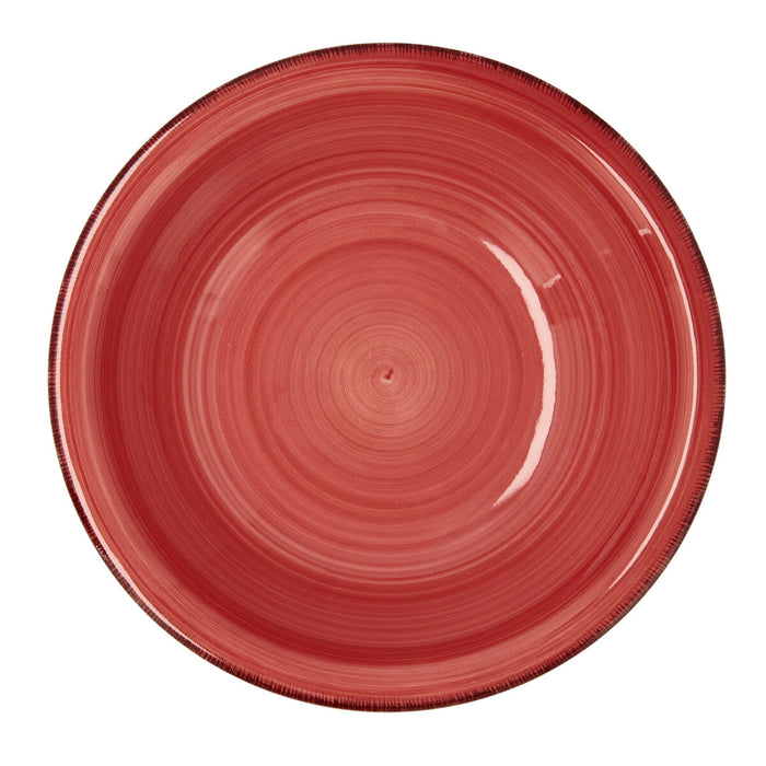 Salatieră Quid Vita Ceramică Roșu (23 cm) (Pack 6x)