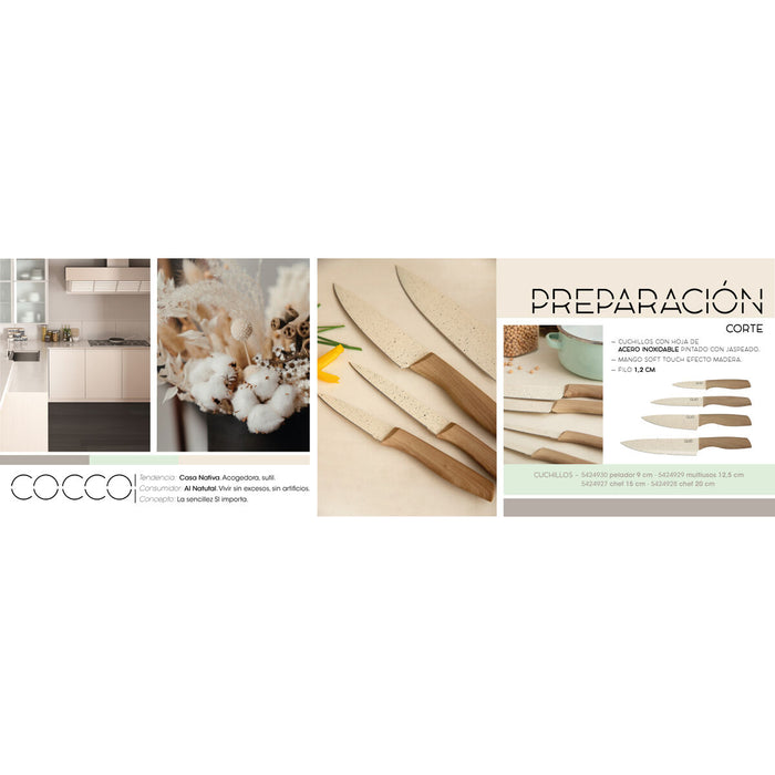 Cuțit Chef Quid Cocco Maro Metal 20 cm (Pack 12x)