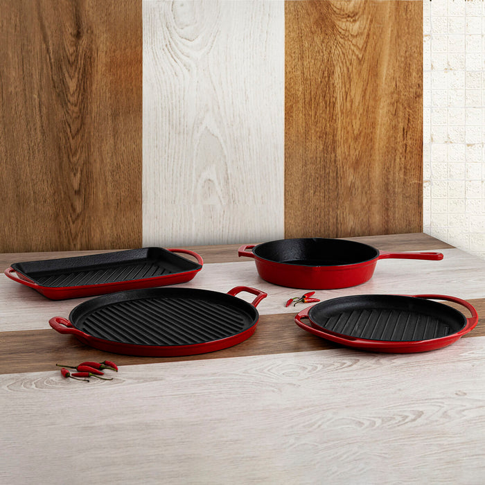Rotisor Bidasoa   Fier turnat 22 x 40 cm Roșu