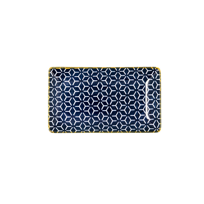 Tavă pentru gustari Quid Pippa Dreptunghiular Multicolor Ceramică 15,5 x 9 x 2 cm (8 Unități)