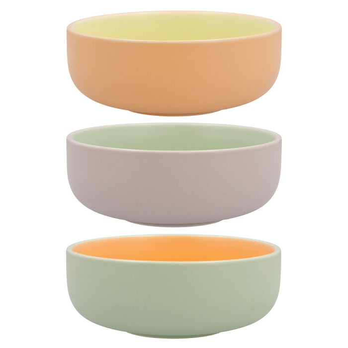 Bol pentru Aperitive Quid Vitamina Bicolor Ceramică 16 x 16 x 6 cm